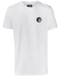 Мужская белая футболка с круглым вырезом от Plein Sport