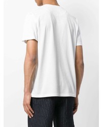 Мужская белая футболка с круглым вырезом от Natural Selection