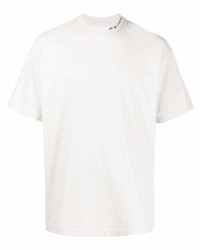 Мужская белая футболка с круглым вырезом от POLITE WORLDWIDE