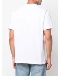 Мужская белая футболка с круглым вырезом от Polo Ralph Lauren