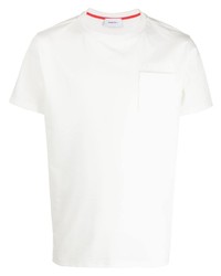 Мужская белая футболка с круглым вырезом от Ports V