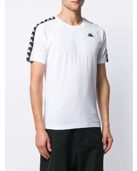 Мужская белая футболка с круглым вырезом от Kappa