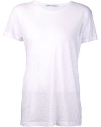 Женская белая футболка с круглым вырезом от Proenza Schouler