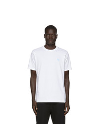 Мужская белая футболка с круглым вырезом от Ps By Paul Smith