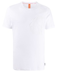 Мужская белая футболка с круглым вырезом от Raeburn