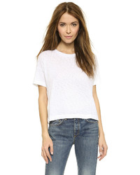 Женская белая футболка с круглым вырезом от Rag & Bone