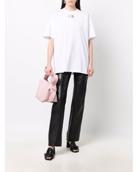 Мужская белая футболка с круглым вырезом от VTMNTS