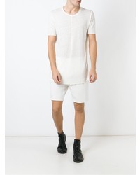 Мужская белая футболка с круглым вырезом от Thom Krom