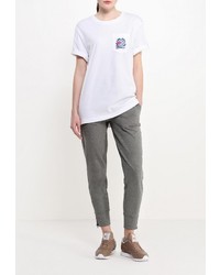 Женская белая футболка с круглым вырезом от Reebok Classics