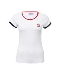Женская белая футболка с круглым вырезом от Reebok Classics