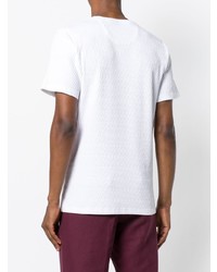 Мужская белая футболка с круглым вырезом от Saturdays Nyc