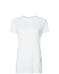 Женская белая футболка с круглым вырезом от Rick Owens DRKSHDW