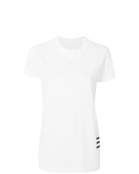 Женская белая футболка с круглым вырезом от Rick Owens DRKSHDW