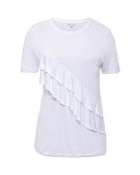 Женская белая футболка с круглым вырезом от River Island