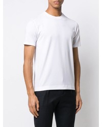 Мужская белая футболка с круглым вырезом от Cruciani