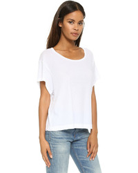 Женская белая футболка с круглым вырезом от Stateside