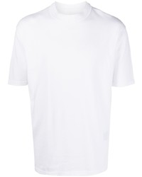 Мужская белая футболка с круглым вырезом от Salvatore Santoro
