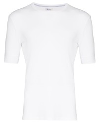 Мужская белая футболка с круглым вырезом от Schiesser