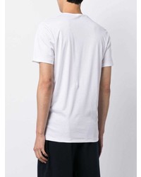 Мужская белая футболка с круглым вырезом от Zimmerli