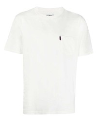 Мужская белая футболка с круглым вырезом от Sebago