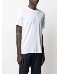 Мужская белая футболка с круглым вырезом от Fileria