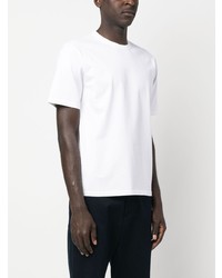 Мужская белая футболка с круглым вырезом от Ten C