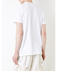 Мужская белая футболка с круглым вырезом от Private Policy