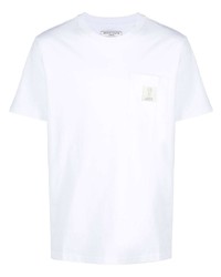 Мужская белая футболка с круглым вырезом от Societe Anonyme