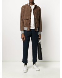 Мужская белая футболка с круглым вырезом от Closed