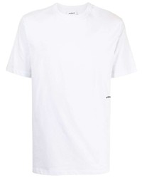 Мужская белая футболка с круглым вырезом от Soulland