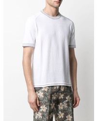 Мужская белая футболка с круглым вырезом от Altea