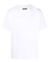 Мужская белая футболка с круглым вырезом от Stussy
