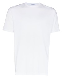Мужская белая футболка с круглым вырезом от Sunspel