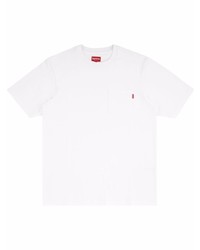 Мужская белая футболка с круглым вырезом от Supreme