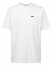 Мужская белая футболка с круглым вырезом от Supreme