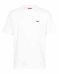 Мужская белая футболка с круглым вырезом от Supreme