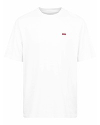 Мужская белая футболка с круглым вырезом от Supreme