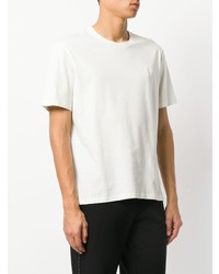 Мужская белая футболка с круглым вырезом от Versace Collection