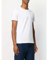 Мужская белая футболка с круглым вырезом от Stella McCartney