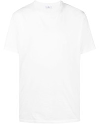 Мужская белая футболка с круглым вырезом от Tagliatore