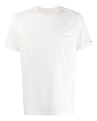 Мужская белая футболка с круглым вырезом от Takahiromiyashita The Soloist