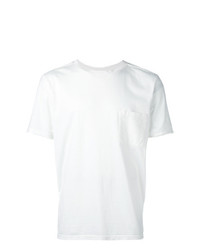 Мужская белая футболка с круглым вырезом от Takahiromiyashita The Soloist