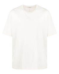 Мужская белая футболка с круглым вырезом от The Row