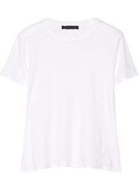 Женская белая футболка с круглым вырезом от The Row