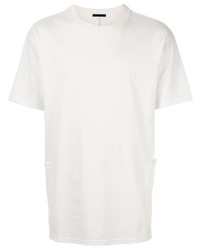 Мужская белая футболка с круглым вырезом от The Viridi-anne
