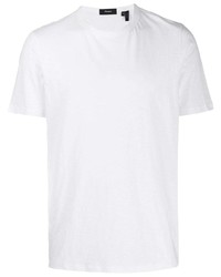 Мужская белая футболка с круглым вырезом от Theory