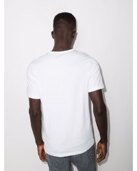 Мужская белая футболка с круглым вырезом от BOSS