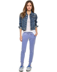 Женская белая футболка с круглым вырезом от Monrow