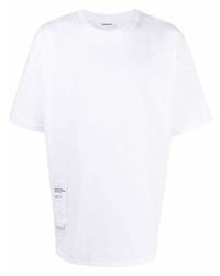 Мужская белая футболка с круглым вырезом от Tom Wood
