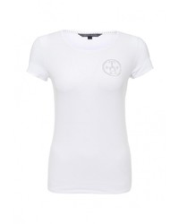 Женская белая футболка с круглым вырезом от Tommy Hilfiger